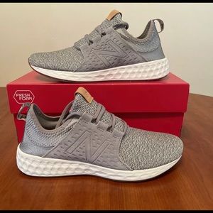 NEW BALANCE WOMENS FRESH FOAM WCRZRRG SIZE 11 NB NIB GRAY B MEDIUM